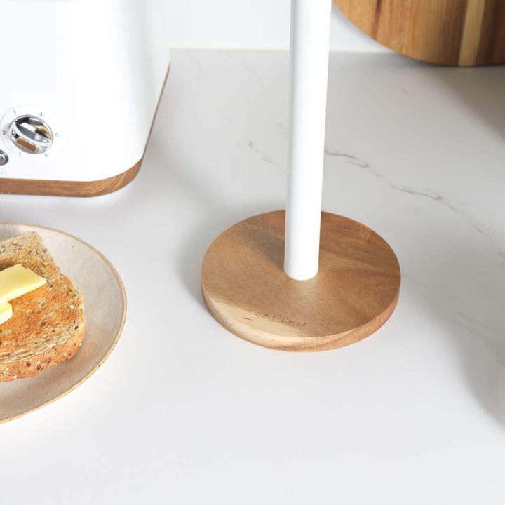 Actual product image Salter BW13565W1EU7 Toronto Kitchen Roll Holder - White