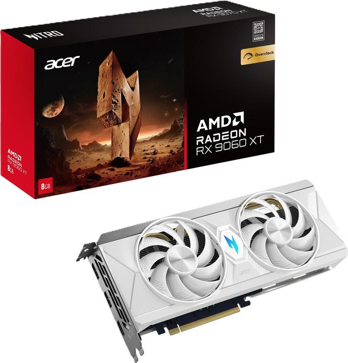 Acer Nitro AMD RX9060 XT OC 8GB WHITE (8 GB)