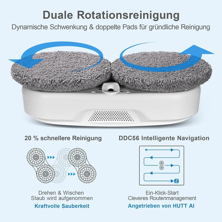 Actual product image Fensterputzroboter DDC56 mit Ultraschall Sprühfunktion