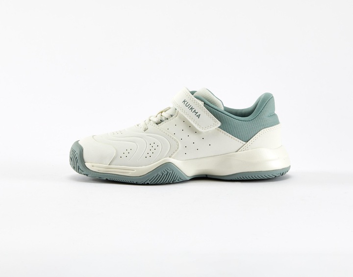 Kuikma Kinder Tennisschuhe mit Klettverschluss - TS Strong Kd weiss