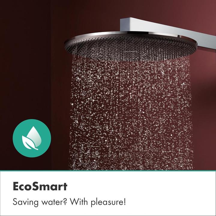 Produktbild hansgrohe Wassersparende Regendusche mit Anti-Kalk-Funktion und zwei Strahlarten (2 Strahlarten, 6.60 l/min)