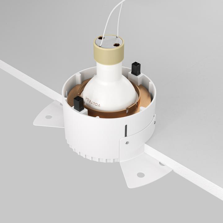 Produktbild Maytoni Share Downlight, Einbauleuchte GU10 Matt-Gold Ø14mm (GU10)