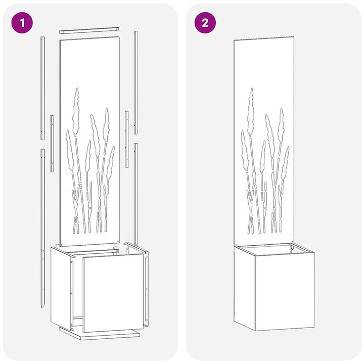 Produktbild vidaXL Gartensichtschutz (32 cm)