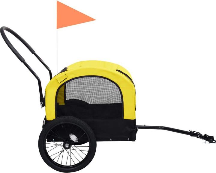 Produktbild vidaXL Fahrradanhänger Haustiere