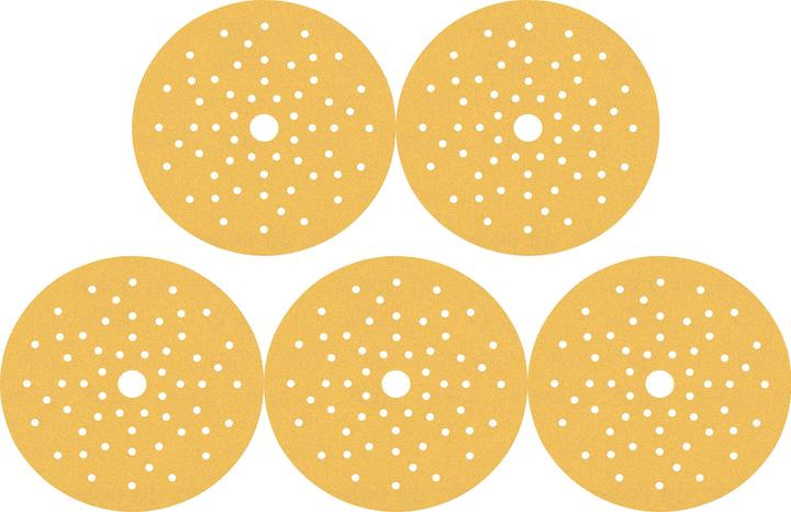 Actual product image Bosch Professional Zubehör EXPERT C470 Sanding paper with 6 holes for random orbital sander, 150 mm, G 60, 5 pcs. (60 even)