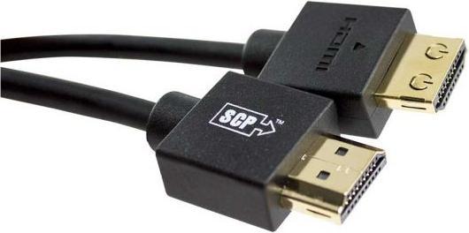 Produktbild SCP 991UHD-2M, 2 m, 3D, Audio Return Channel (ARC), Black (2 m, HDMI)