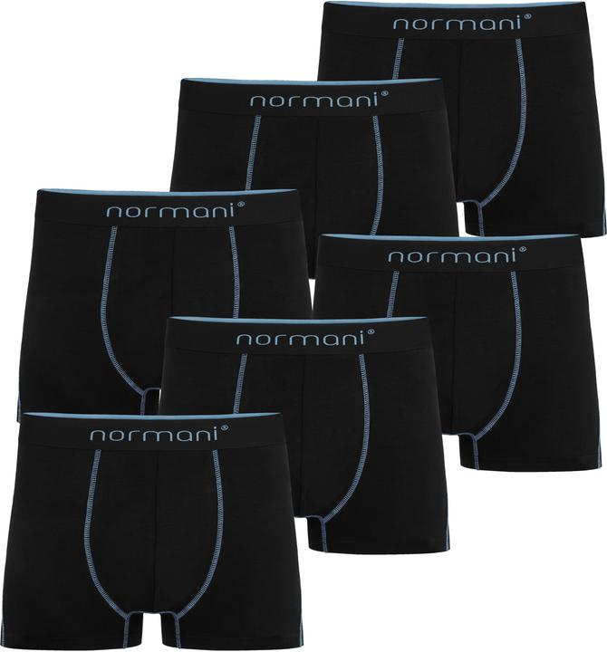 Immagine prodotto Normani 6 Herren Baumwoll-Boxershorts (4XL, confezione da 6)