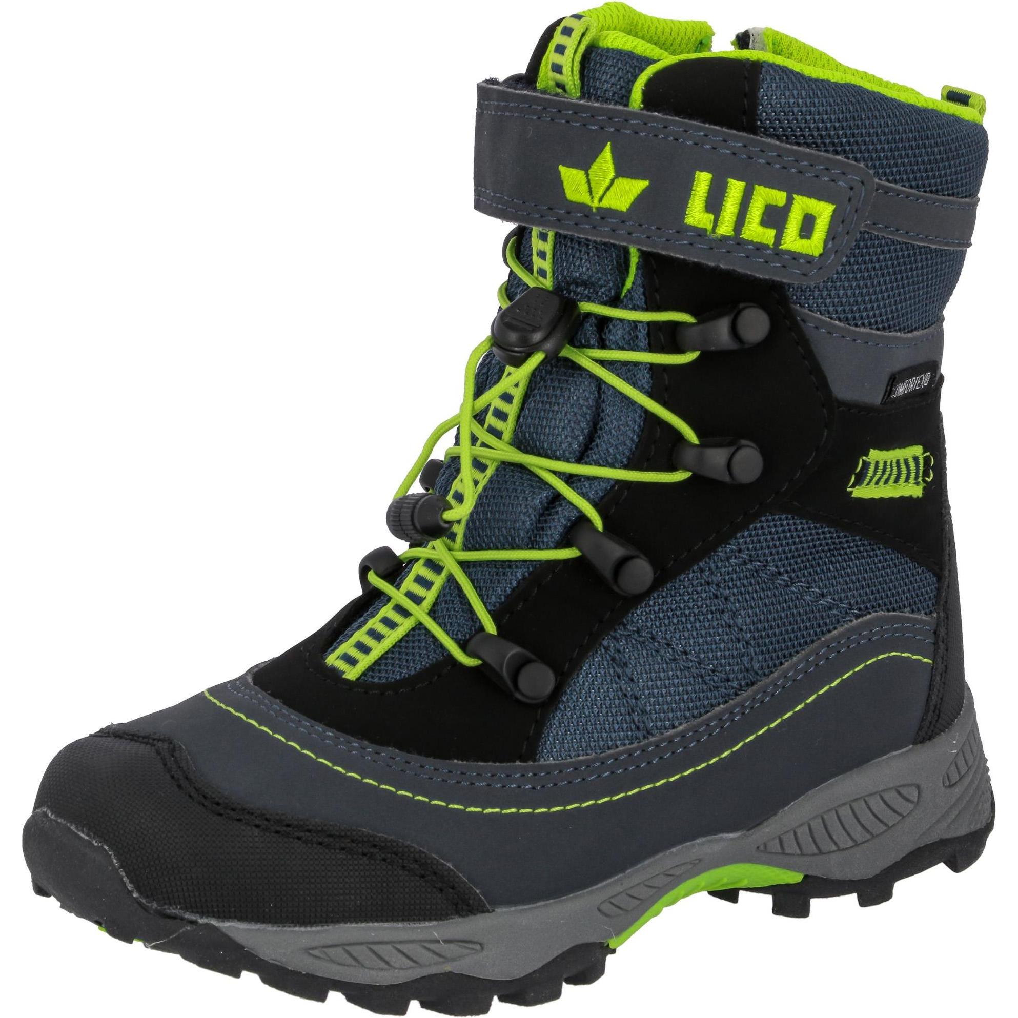 Lico, Jungen, Boots + Stiefel, Stiefel, Blau, (34)