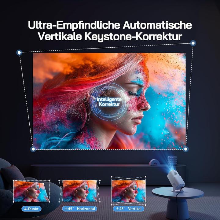 Actual product image Wolfang Mini Projector Full HD 1080P (Full HD)