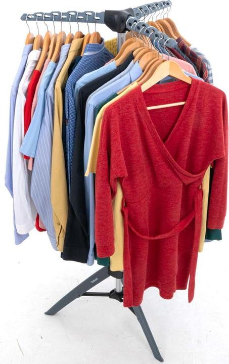 Actual product image Tatkraft Pine hanger laundry rack