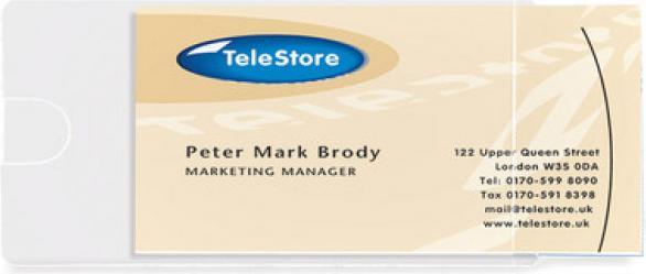 Actual product image Business Card Pockets (60 x 95 mm)