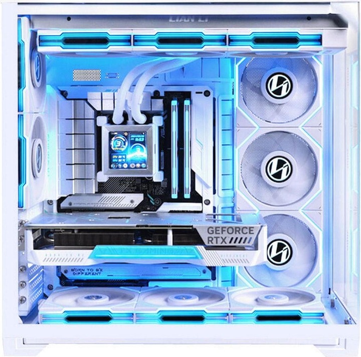 Actual product image Lian-Li O11 Vision Compact (mATX, Mini-ITX, ATX, E-ATX)