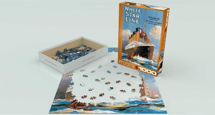 Actual product image Eurographics Titanic White Star Line (1000 pieces)