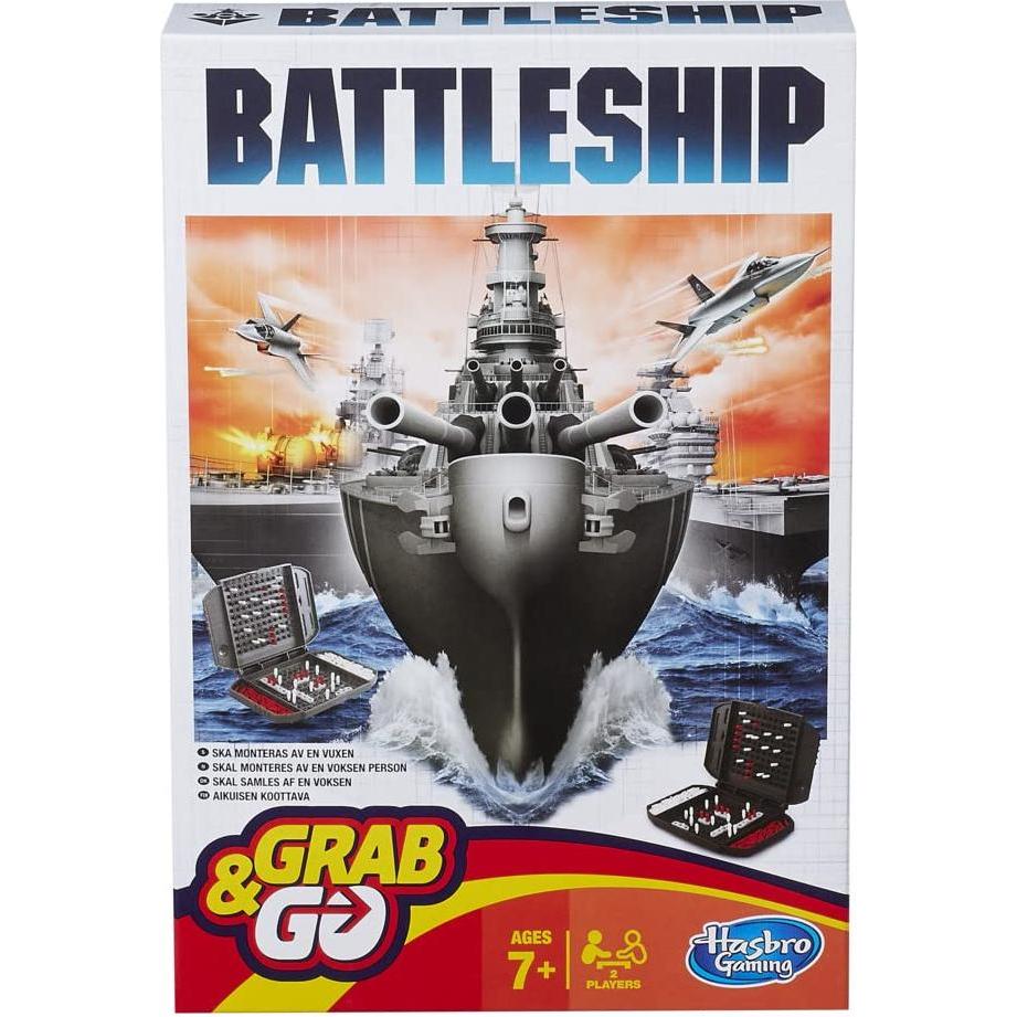 Hasbro Gaming Battleship Grab & Go Game, Board game, War, 7 yr(s) (Multilingual)