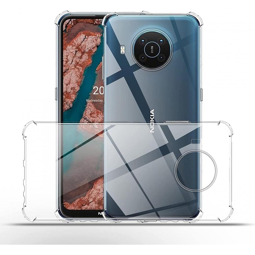 Thumbnail - Screenguard Nokia X10 Hülle Crystal Soft Airbag Bumper (Nokia X10), Smartphone Hülle, Transparent