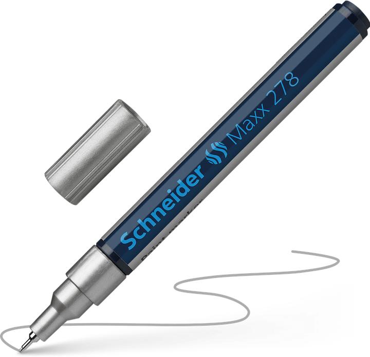 Actual product image Schneider Paint marker Maxx 278 0.8mm silver (1x)