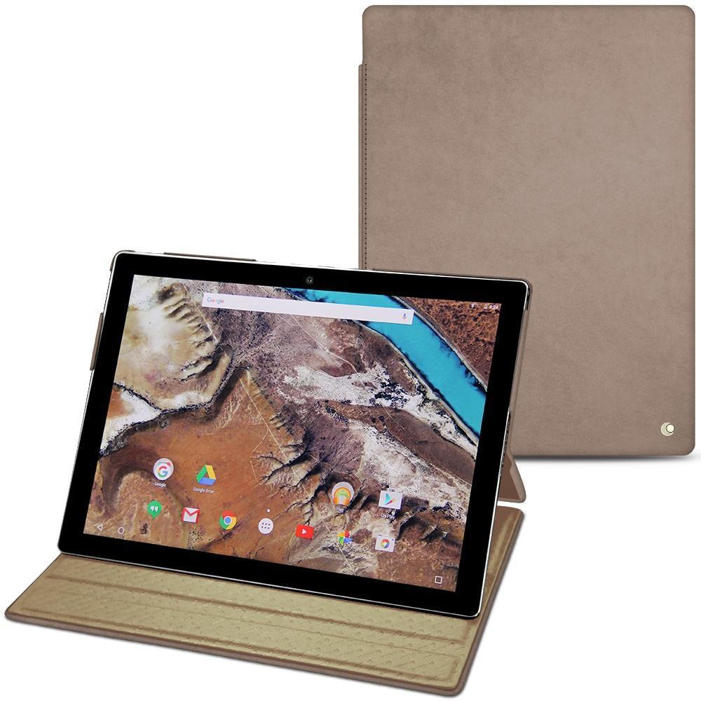 Noreve Lederschutzhülle vertikal (Pixel C), Tablet Hülle, Beige