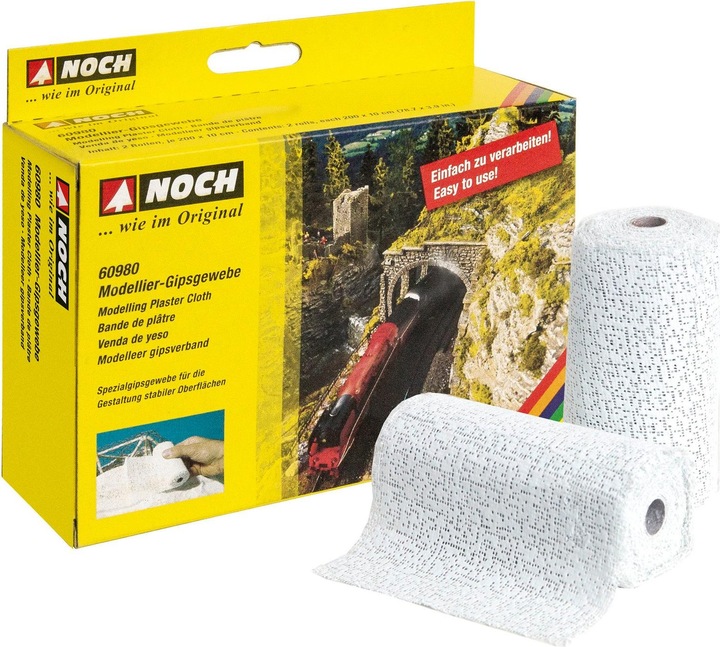 Actual product image Noch Plaster fabric 60980 Plaster 2 pc.