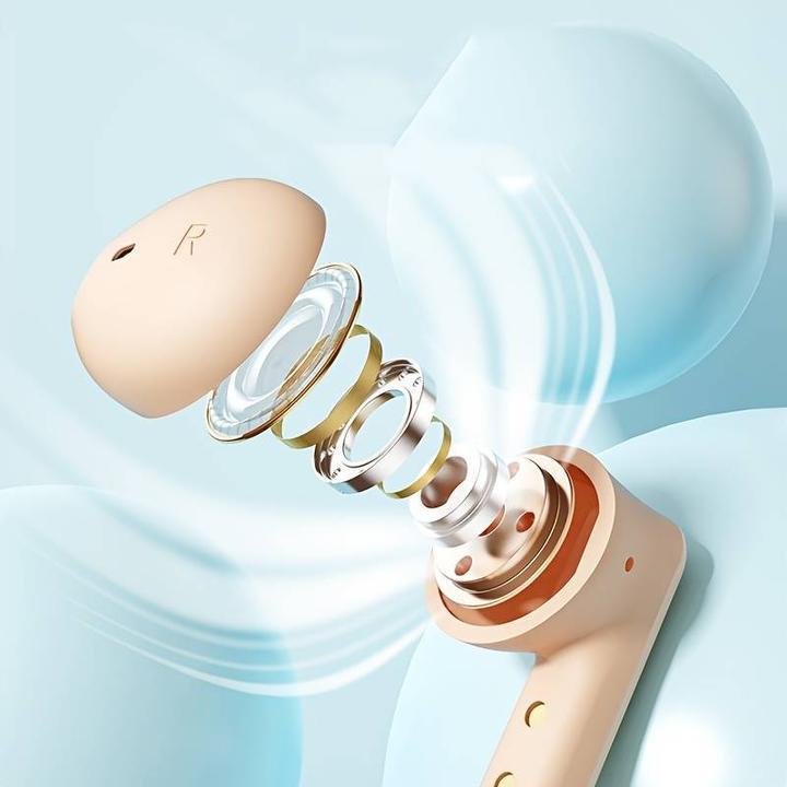 Actual product image PhoneLook Wireless TWS headphones with ambient light + touch control + LED indicator for individual batteries (Wireless)
