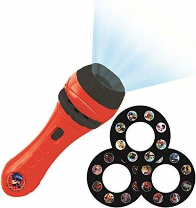 Actual product image Lexibook Miraculous Story Projector and Flashlight