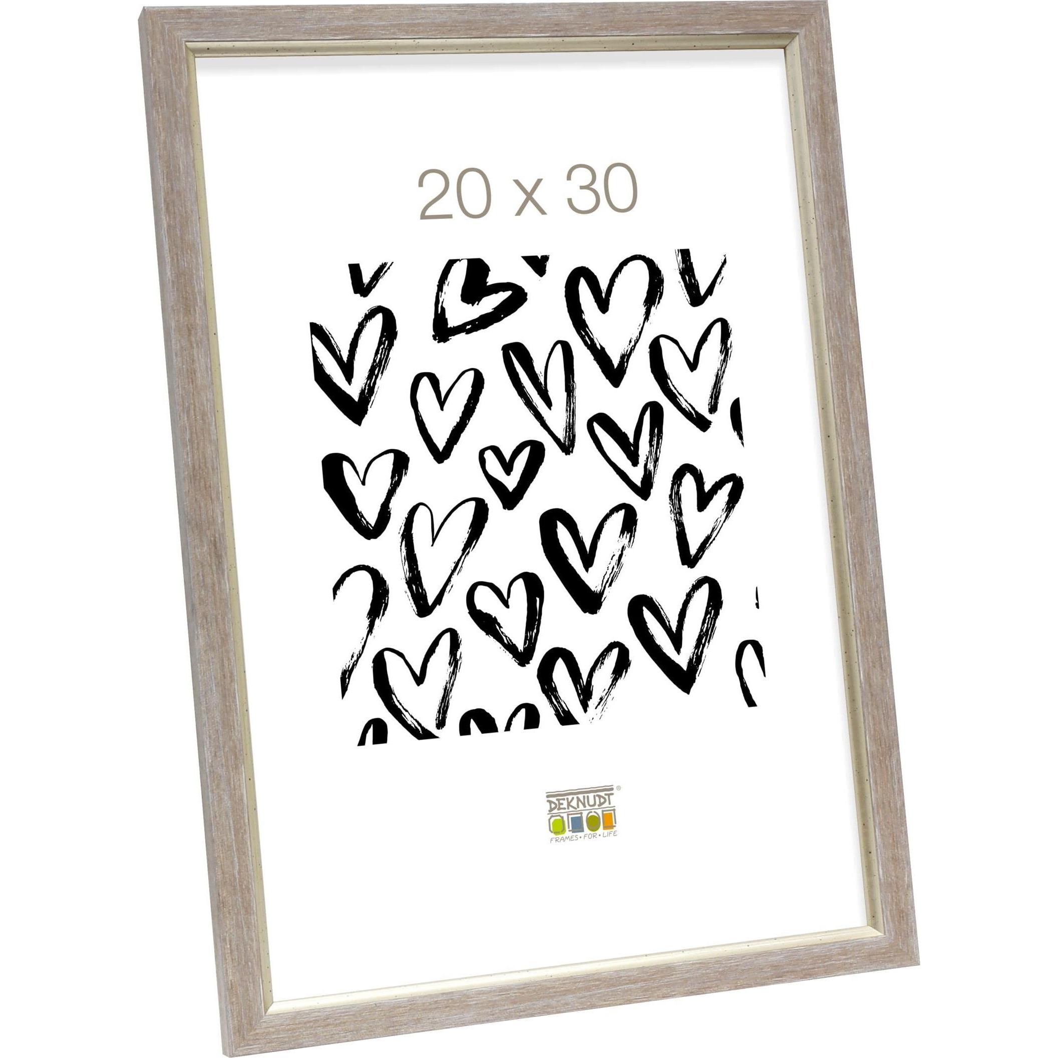 Thumbnail - Deknudt, Bilderrahmen, S46AF3 20x30 Kunststoff gemalt (20 x 30 cm)
