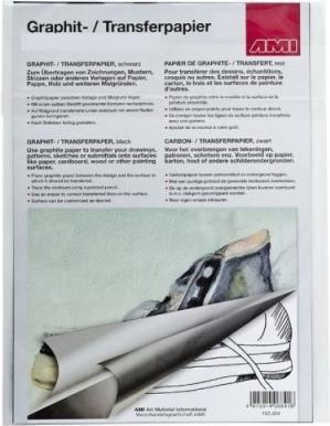 Produktbild Ami Graphitpapier A4 mit 20Blatt zum Übertragen (20 x)
