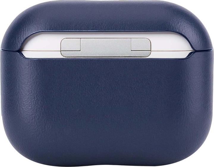 Produktbild Decoded Leather Case Apple Airpods Pro 3 Navy (Kopfhörer Hülle)