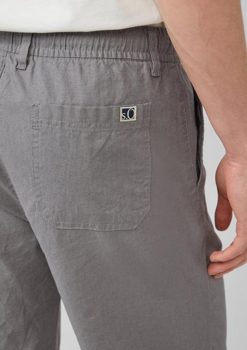 Actual product image S.Oliver Hose Detroit: Bermuda aus Baumwoll- und Leinenmix im Relaxed Fit (29)