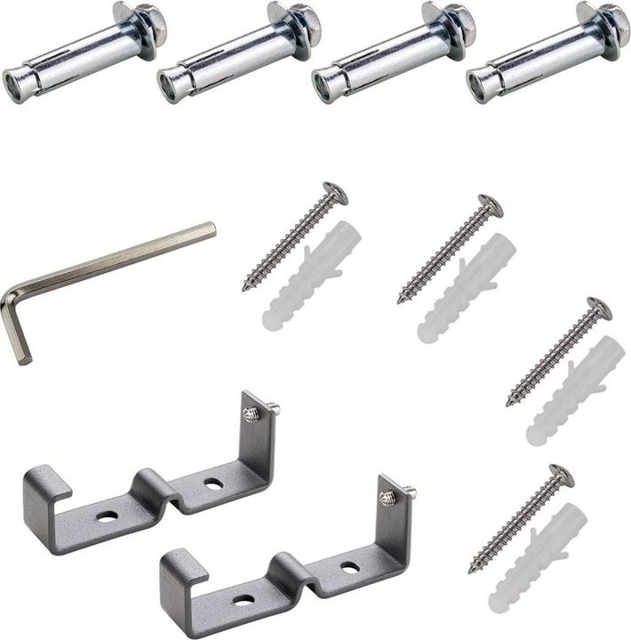 Image du produit Dema Seitenmarkise 160 x 300 cm Grau (1.60 m)