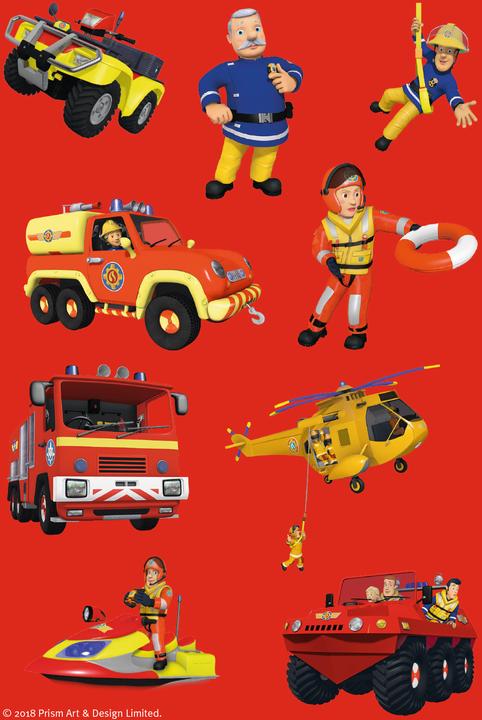 Immagine prodotto Panini Pompiere Sam: adesivo caldo e pittura divertente