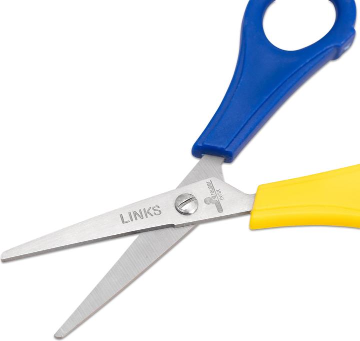 Image du produit Betzold Ciseaux de bricolage, pointus, gauche, 5 pièces (13 cm)