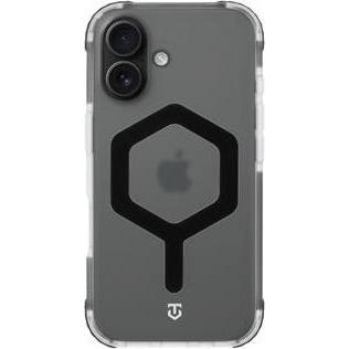 Tactical MagForce Hexagon-Schutzhülle für Apple iPhone 16 T-Schwarz (Apple iPhone 16), Cover smartphone, Nero