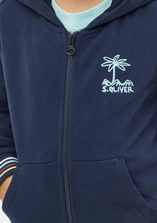 Produktbild s.Oliver Sweatshirt Jacke (104, 110, 140, 146, 152, 158, 164, 170, 176)