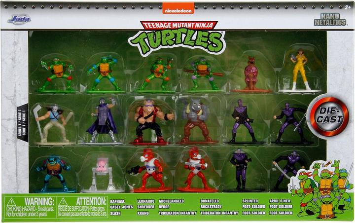 Actual product image Jada Turtles Multi Pack Nano Figures,Wave 1