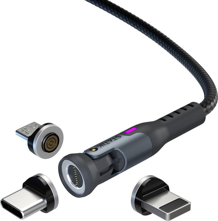 Produktbild Statik 5in1 Ladekabel (2 m, USB 3.0, 100 W)