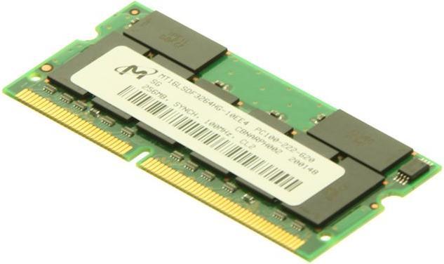 Actual product image HP MEM MOD 256MB 100SODIMM BULK (SO-DIMM)