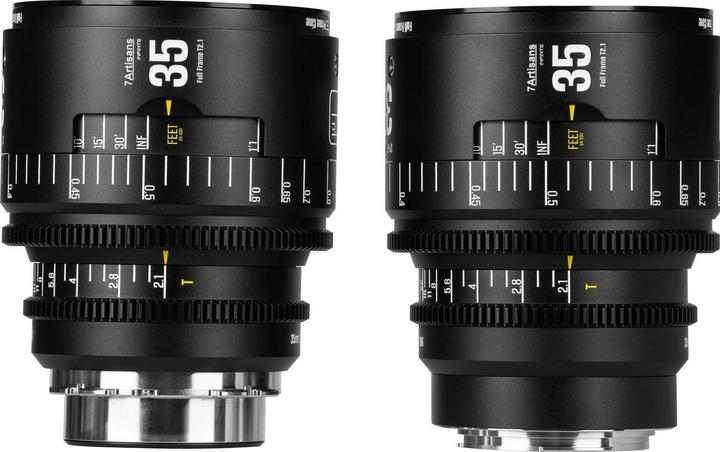 Immagine prodotto 7artisans 35T21B-EF INF 35mm T2.1 INFINTE EF Mount (Black) (Canon EF, Full frame)