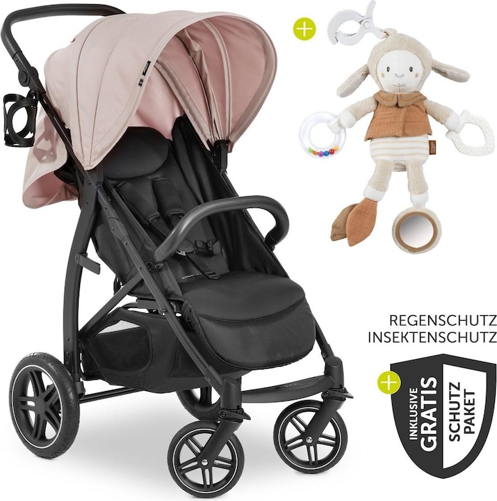 Hauck Buggys & Sportwagen Buggy Rapid 4D (bis 25 kg) - XL Verdeck &