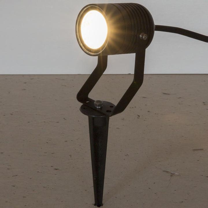 Produktbild Heitronic LED Aussenstrahler PASAS Erdspiessstrahler LED, 6W, IP65 (410 lm, GU10, IP65)