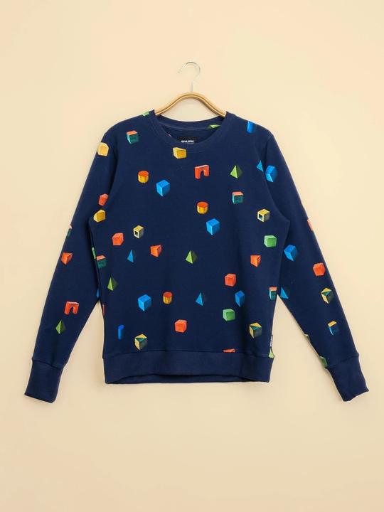 Produktbild Snurk Pullover für Damen Bausteine (XXL)