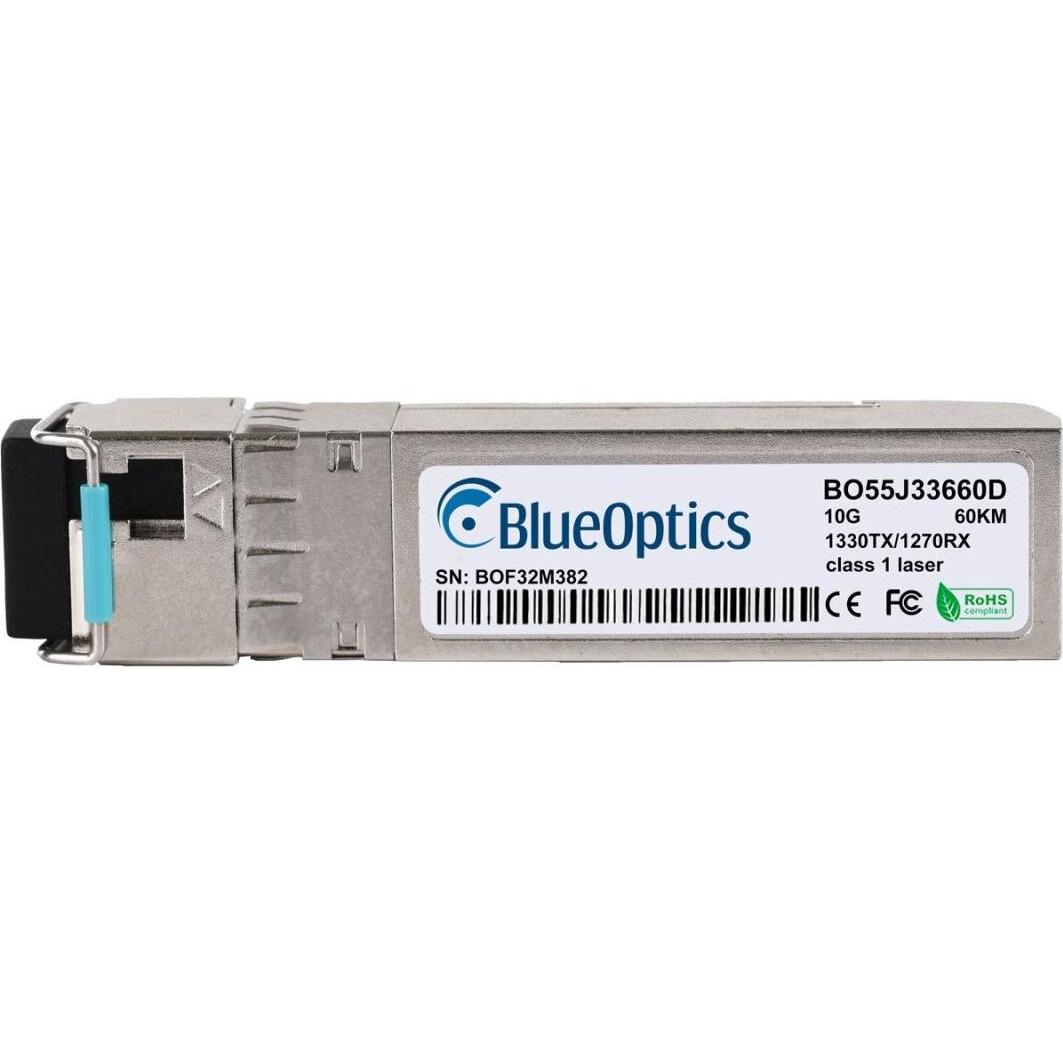 BlueOptics Calix 100-01511-BX60-D kompatibler SFP+ BO55J33660D, Transceiver, Silber