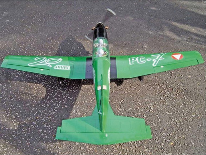 Actual product image Vq Models pilatus pc-7 austria arf
