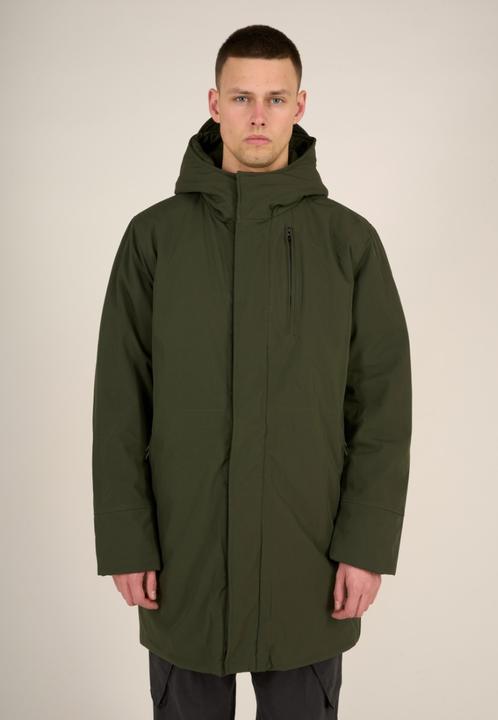 Produktbild KnowledgeCotton Apparel Long Soft Shell Jacket Climate Shell Forest Night (M)