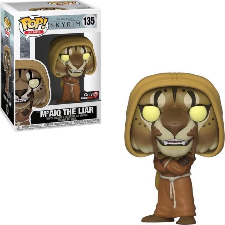 Immagine prodotto Funko POP! Giochi The Elder Scrolls V Skyrim M'aiq Il Bugiardo Edizione Limitata