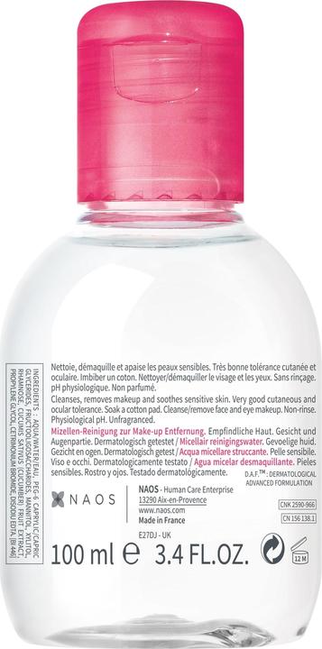 Actual product image Bioderma Sensitivity H2O (Cleaning cloths, 100 ml)