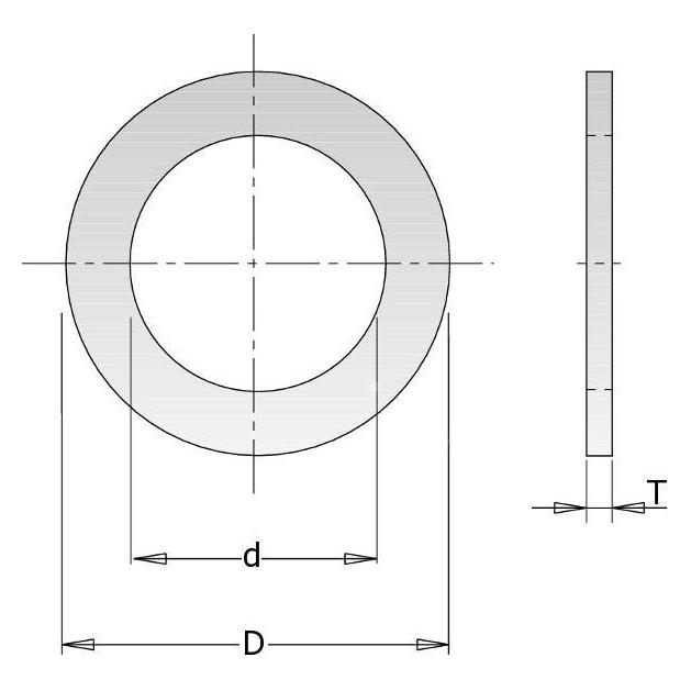 Cmt, Zaagbladen, 299.237.00 Reduzierring 22, 2 X 15 X 1, 4