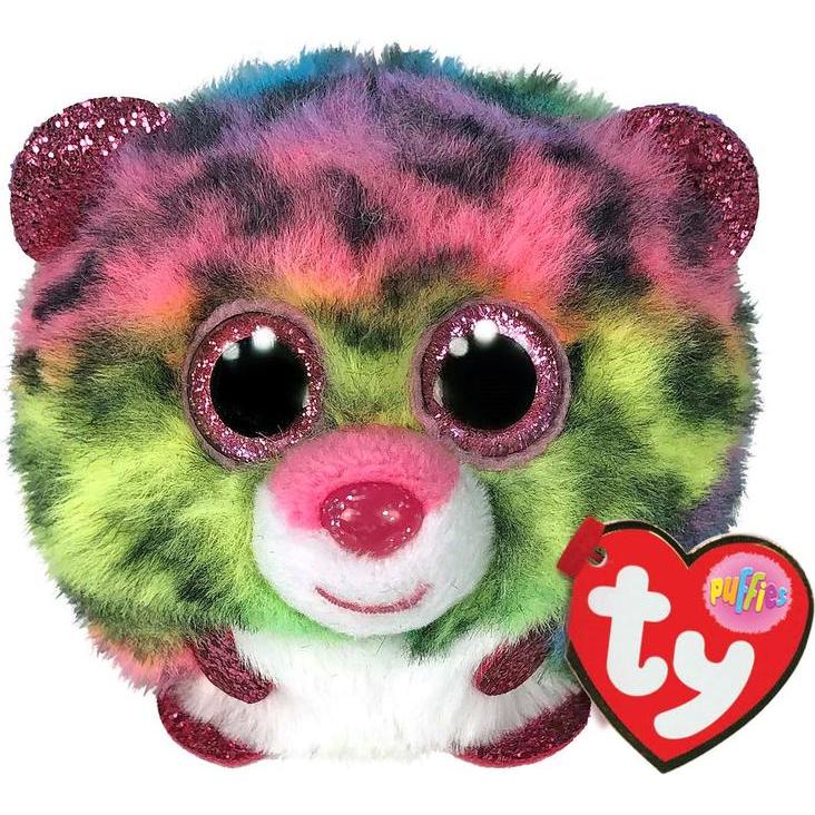 Ty Teeny Puffies Dotty Leopard 10cm (7 cm)