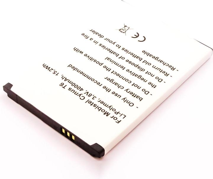 Actual product image AGI Battery compatible with Mobistel Cynus T6 - Battery - 4.000 mAh