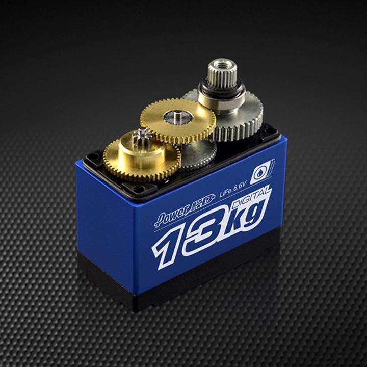 Produktbild Power HD Servo HD-LW-13MG / 13.0kg/0.12sec/6V Digital Waterproof Servo (40.7x20.5x39.5mm)