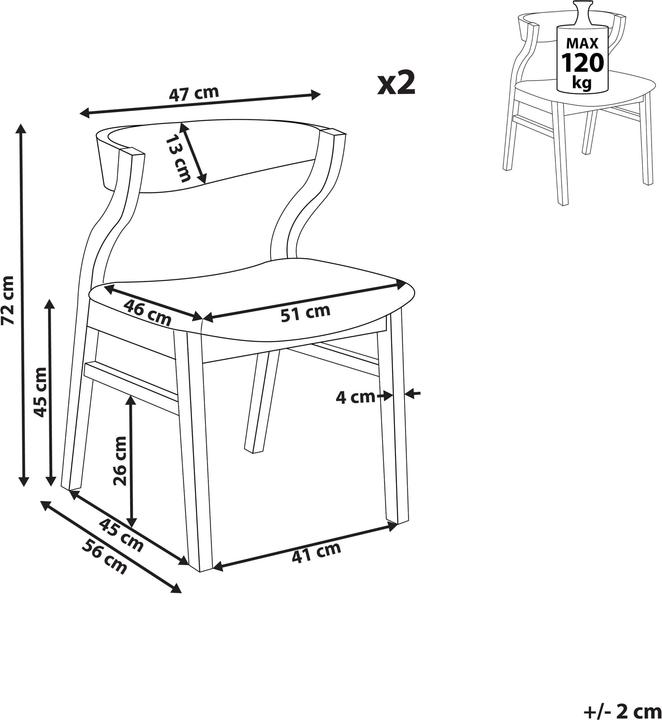 Actual product image Beliani Maroa